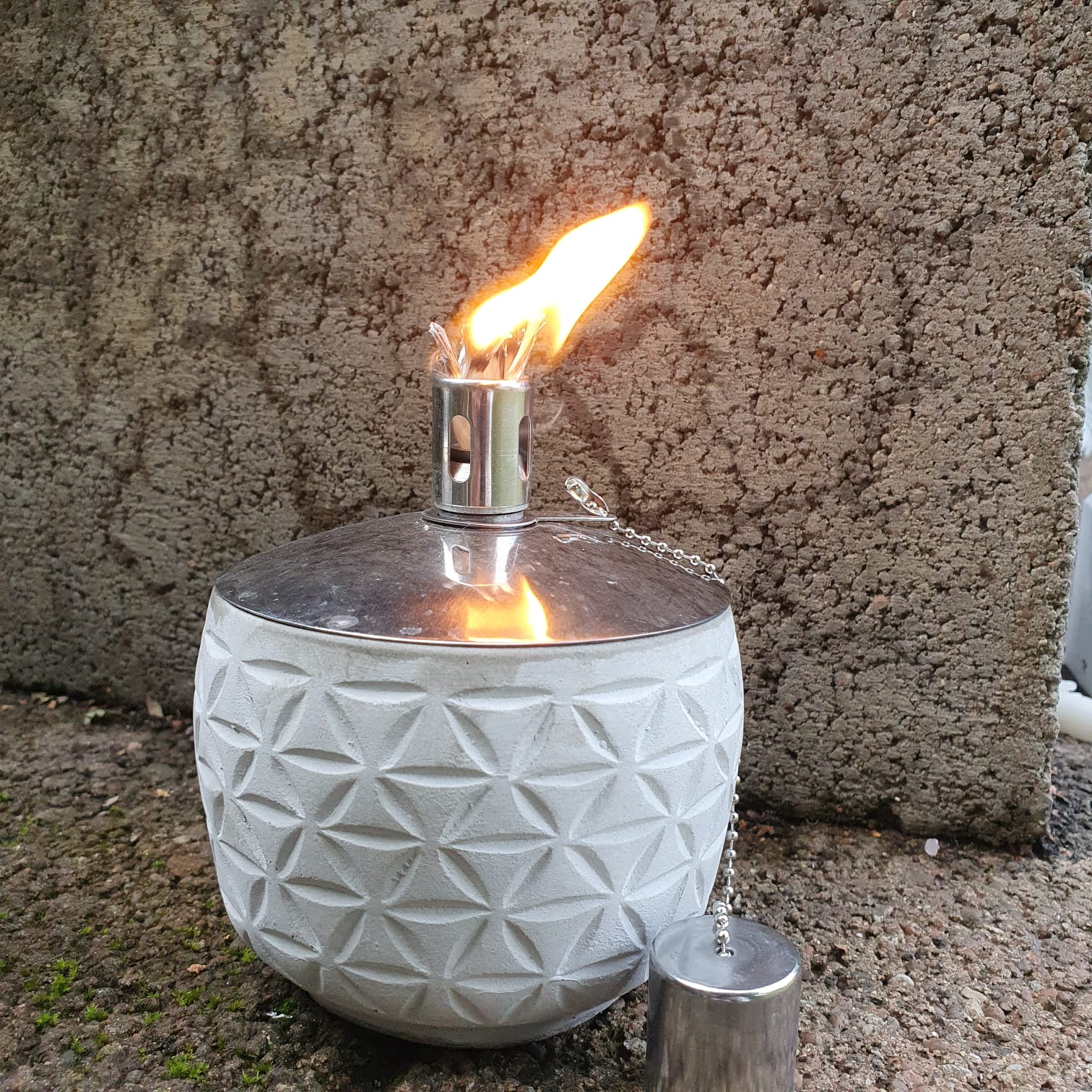 Silikon Giessform Blumentopf Öllampentöpfchen Teelichthalter