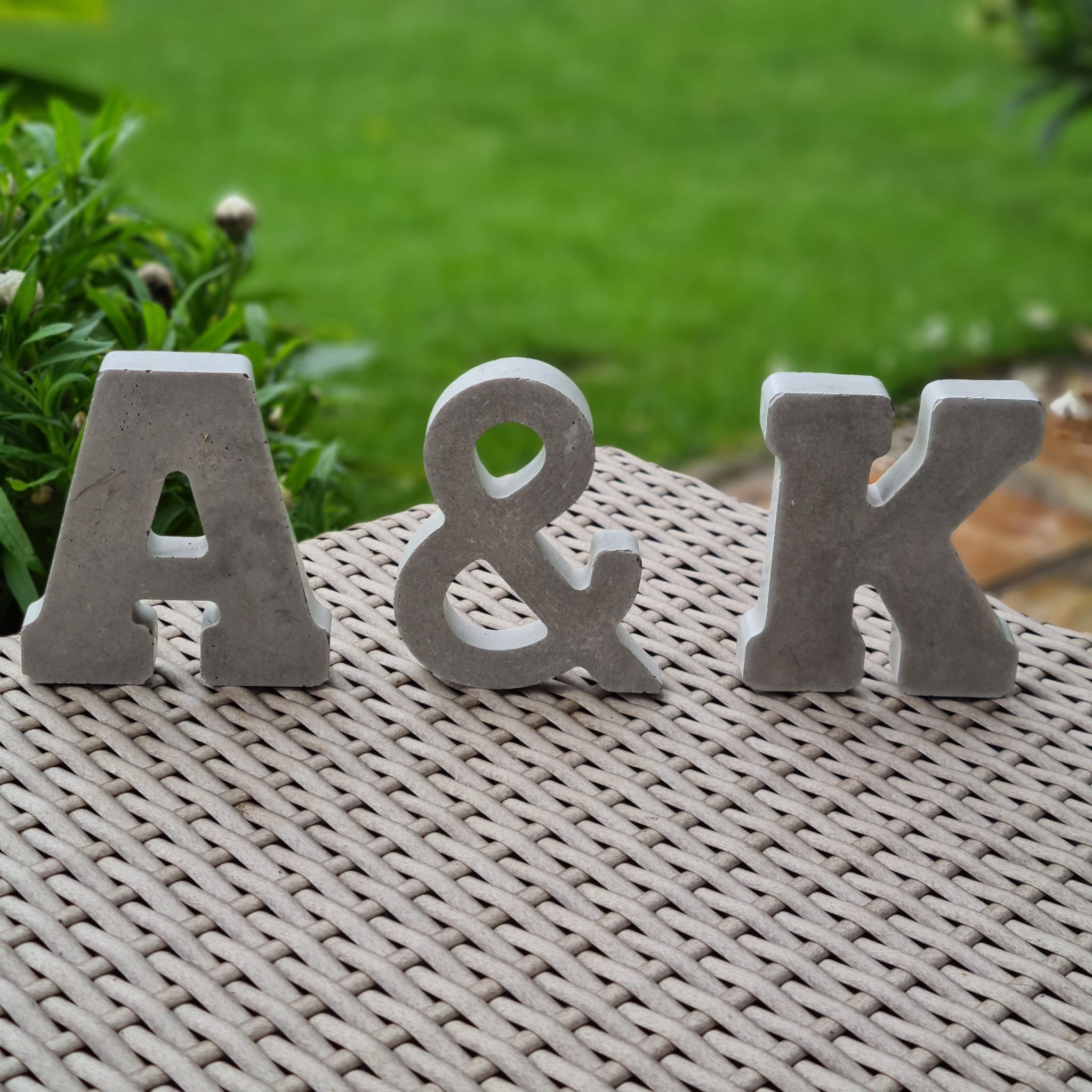 Silikon Giessform 10 cm BUCHSTABEN im SET AZ und Sonderzeichen