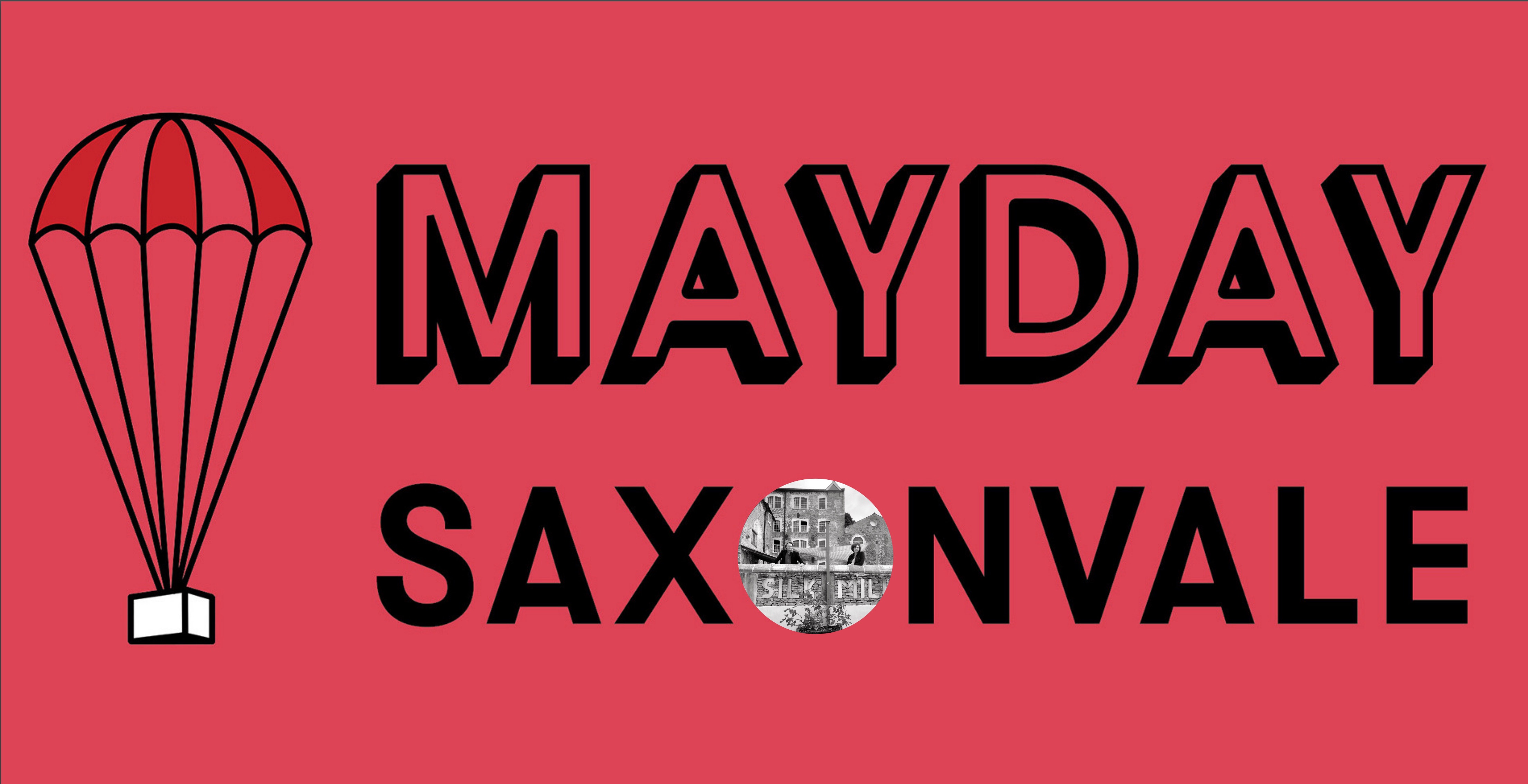 Mayday poster with K&D • Silk Mill Studios & Gallery