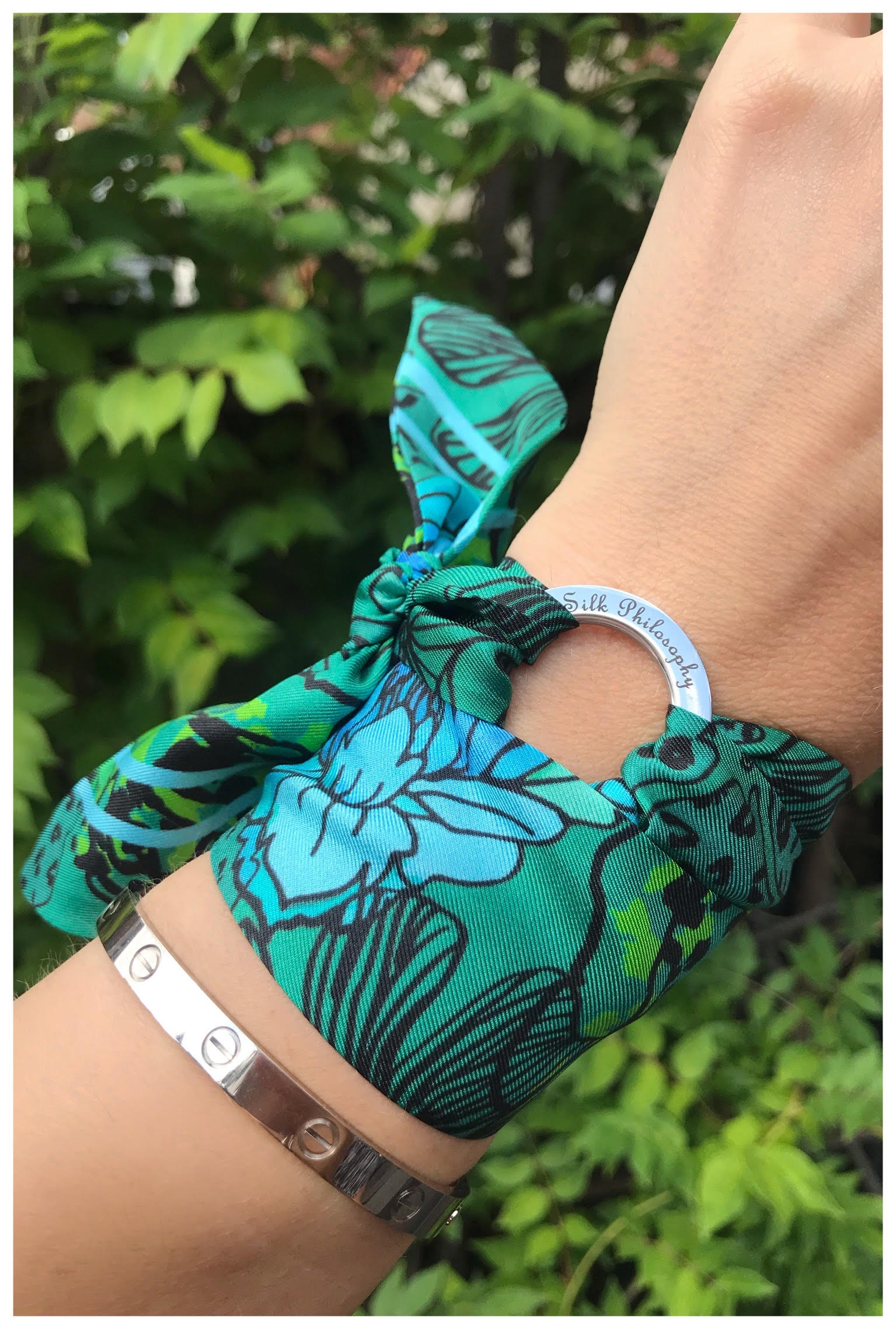 Bree Mini Silk Scarf Silk Philosophy