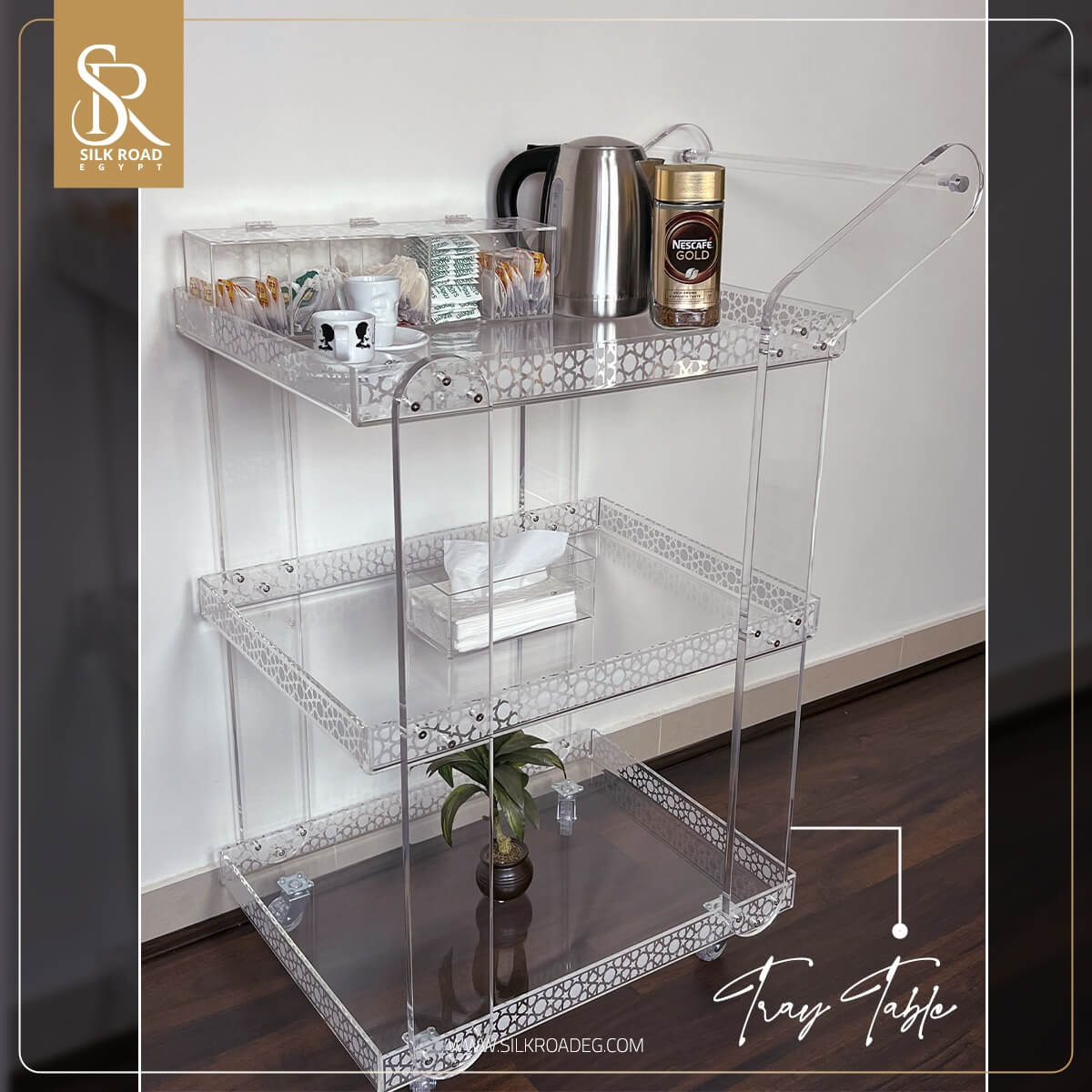 Acrylic Tray Table Silkroad Egypt