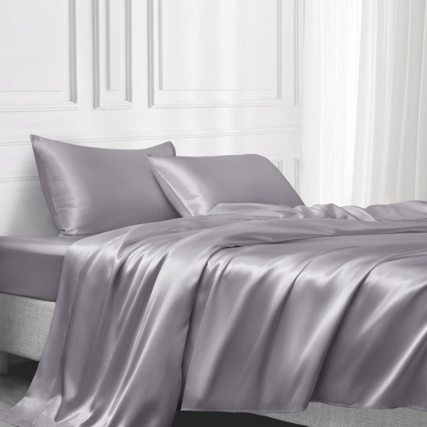 シルクサテン寝具フラットシーツ高級真絹22匁（Flat sheets 22mm） シルクサテン寝具ベッドリネン専門店