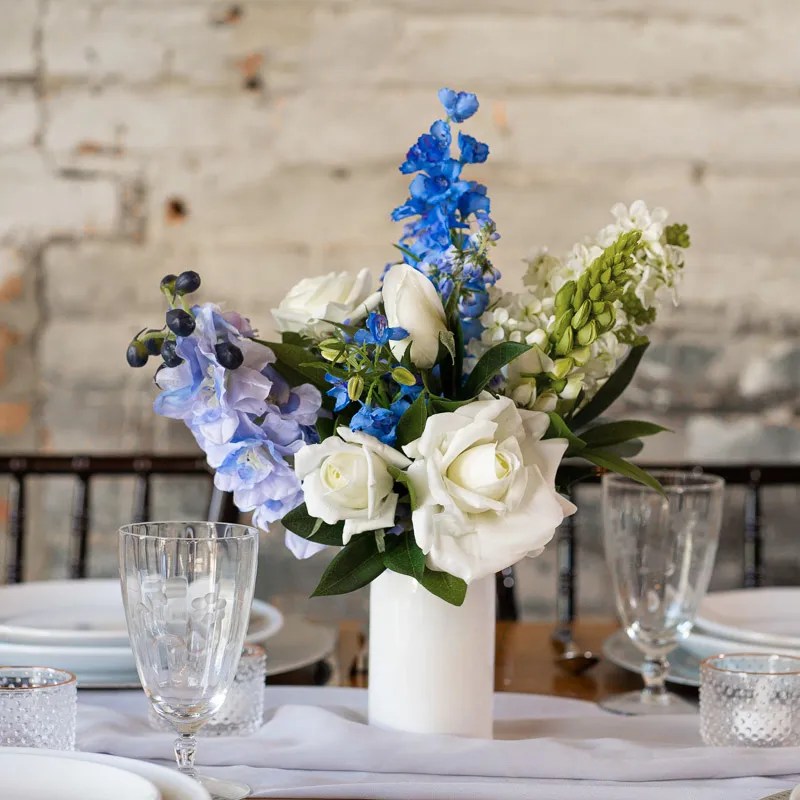 Centerpiece Silk Stem Collective Rent Wedding Flowers