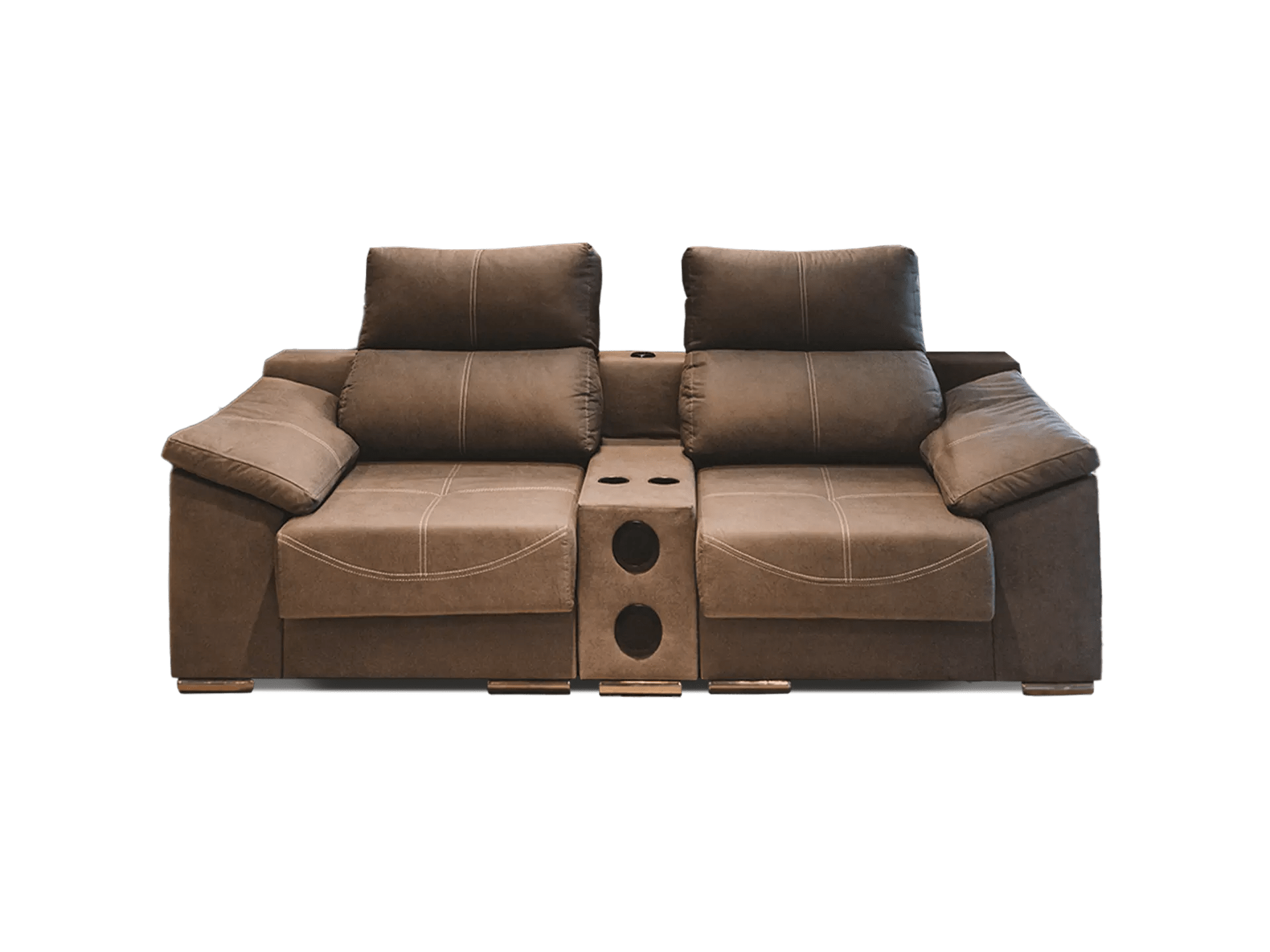 Sofá Galaxy con Consola Multimedia Sillones Abugar