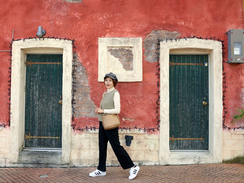 網購穿搭│Nab_Shop 秋冬大地色穿搭。一衣多穿！沖繩冬季穿搭分享*