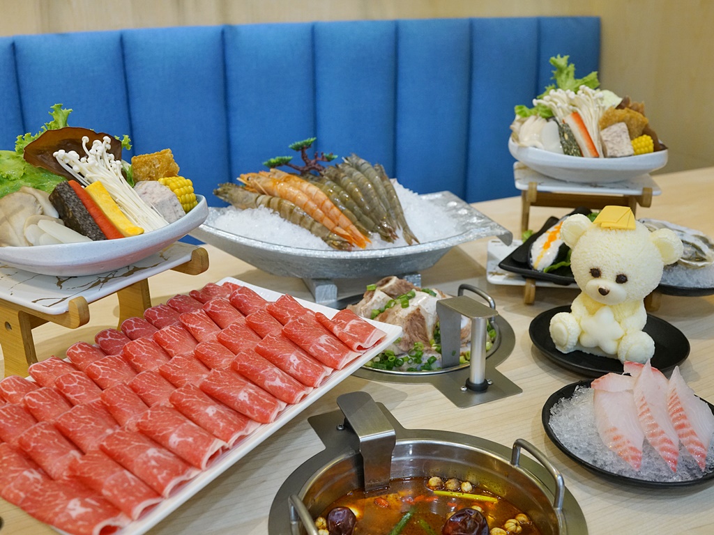 新竹美食│星野肉肉鍋mini-新竹遠東巨城店。一人獨享升降火鍋！可愛熊熊鍋溫暖我們的冬天*（已歇業）