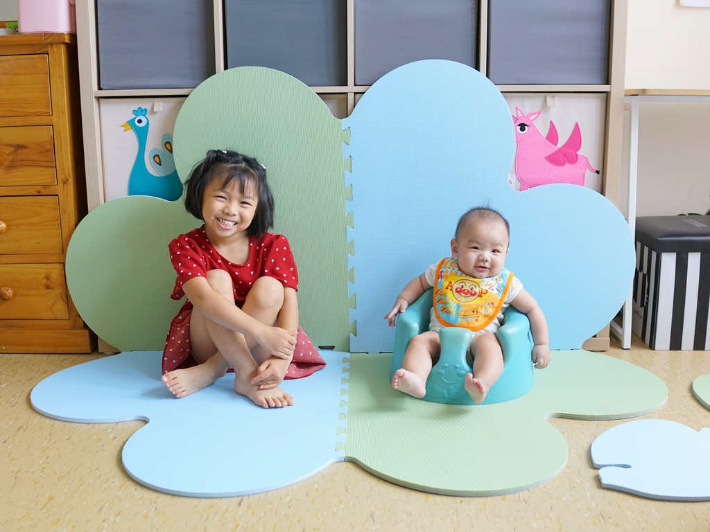 育兒│nido.nido 充滿設計美學的MIT嬰幼兒巧拼地墊。在葉的華爾滋記錄姐弟日常*