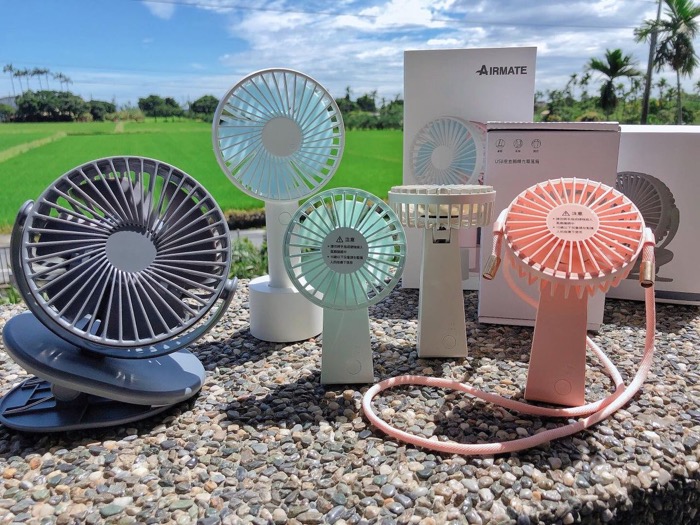 夏季出遊必備清涼消暑好物︳艾美特隨身風扇團