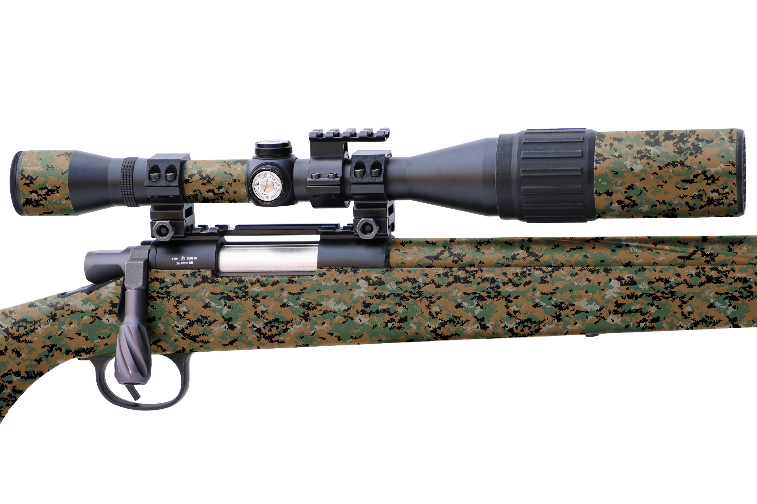 SSG10 (A1) Gun Camo Wrap Silo Airsoft