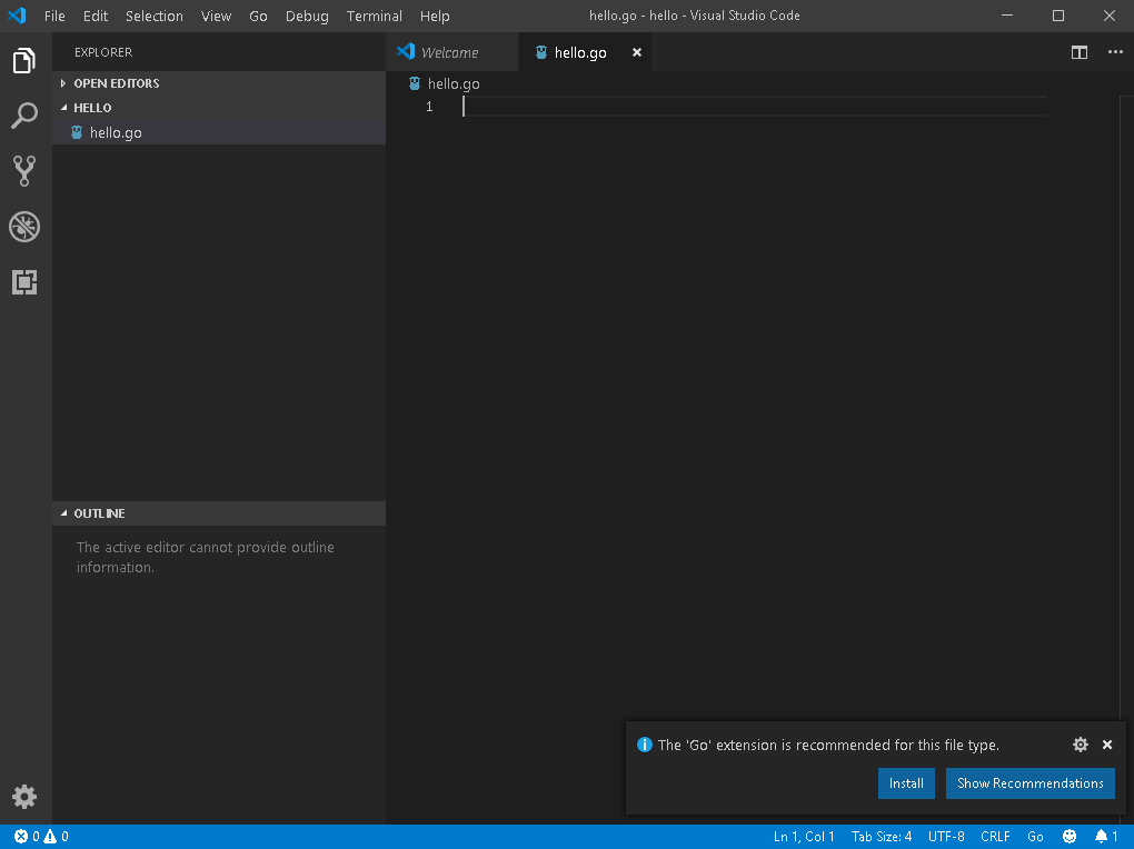 Getting Started with Golang
