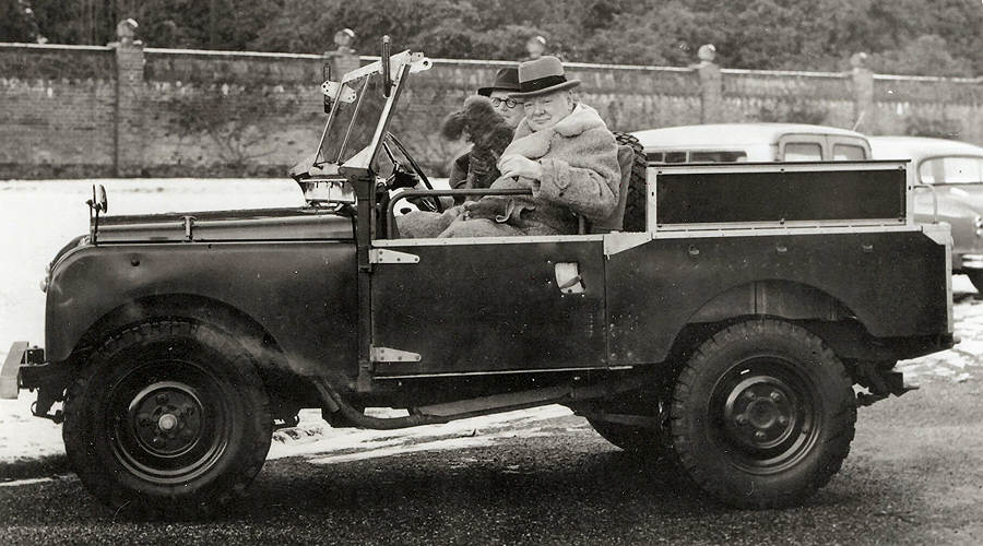 Winston Churchill's Land Rover Silodrome