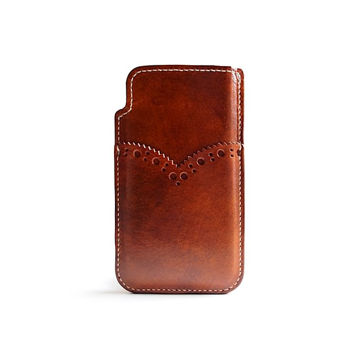 Beautiful Leather iPhone Sleeve by Eatsleeplay