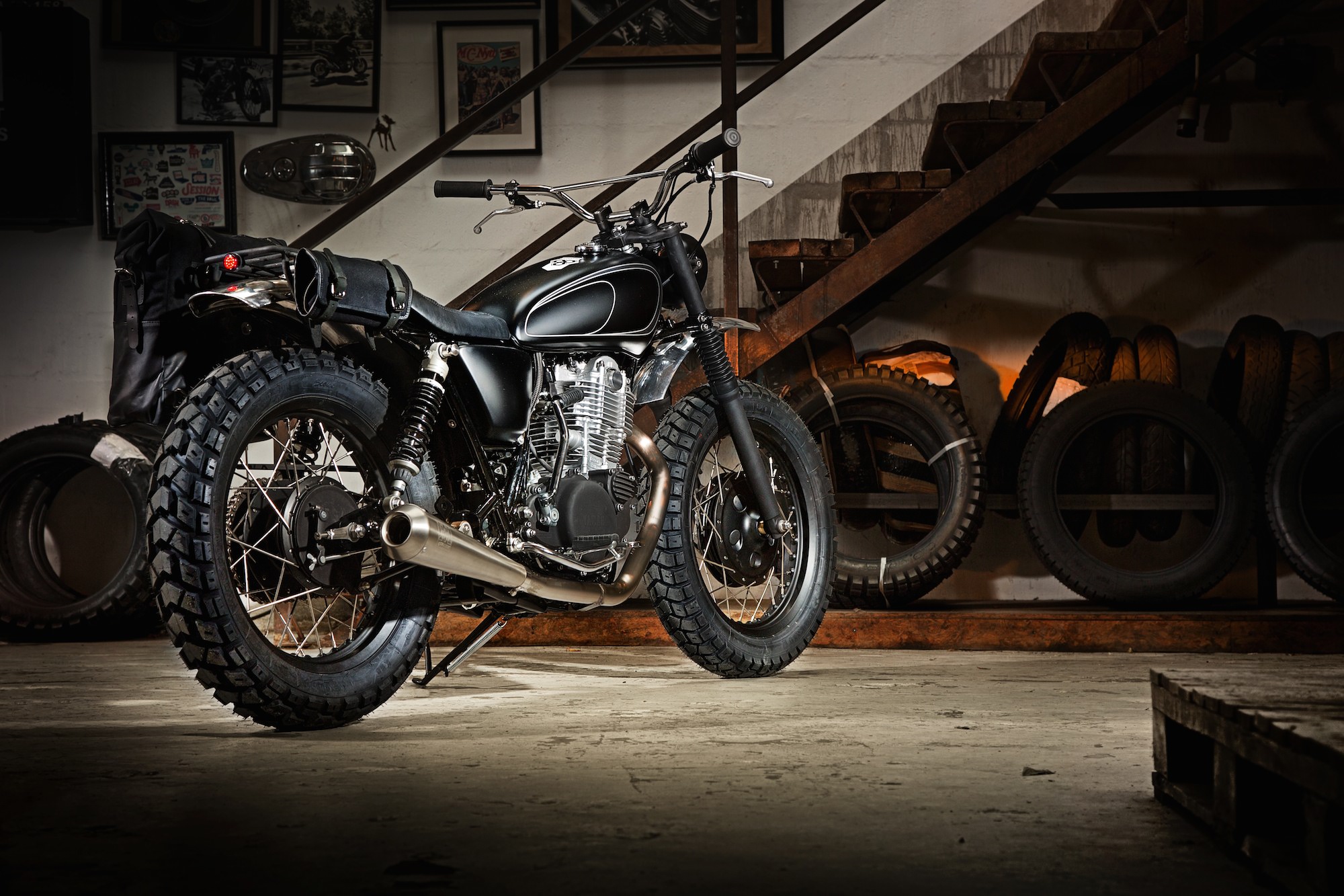 Yamaha SR400 by The Wrenchmonkees
