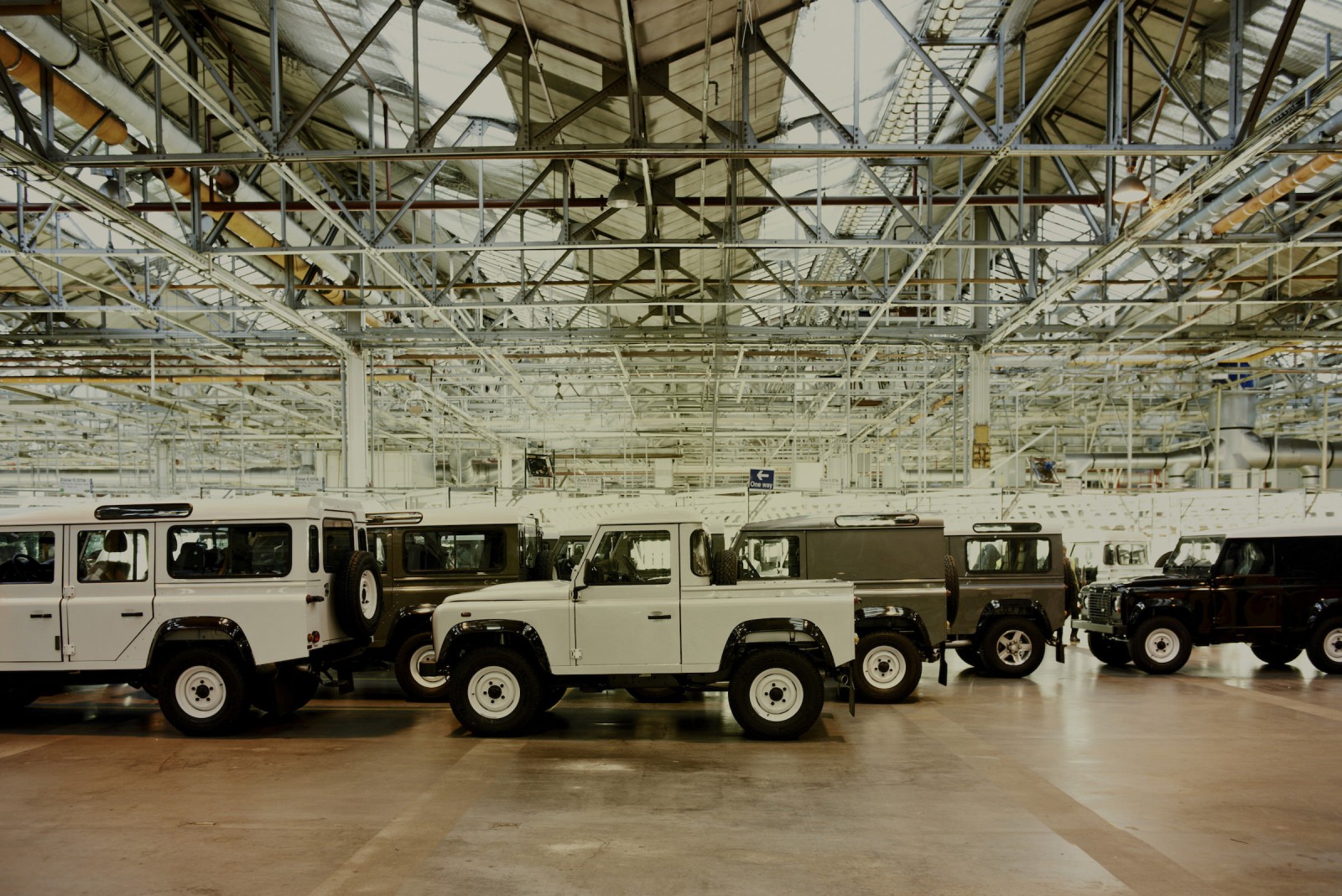 A Last Look At The Land Rover Defender Production Line