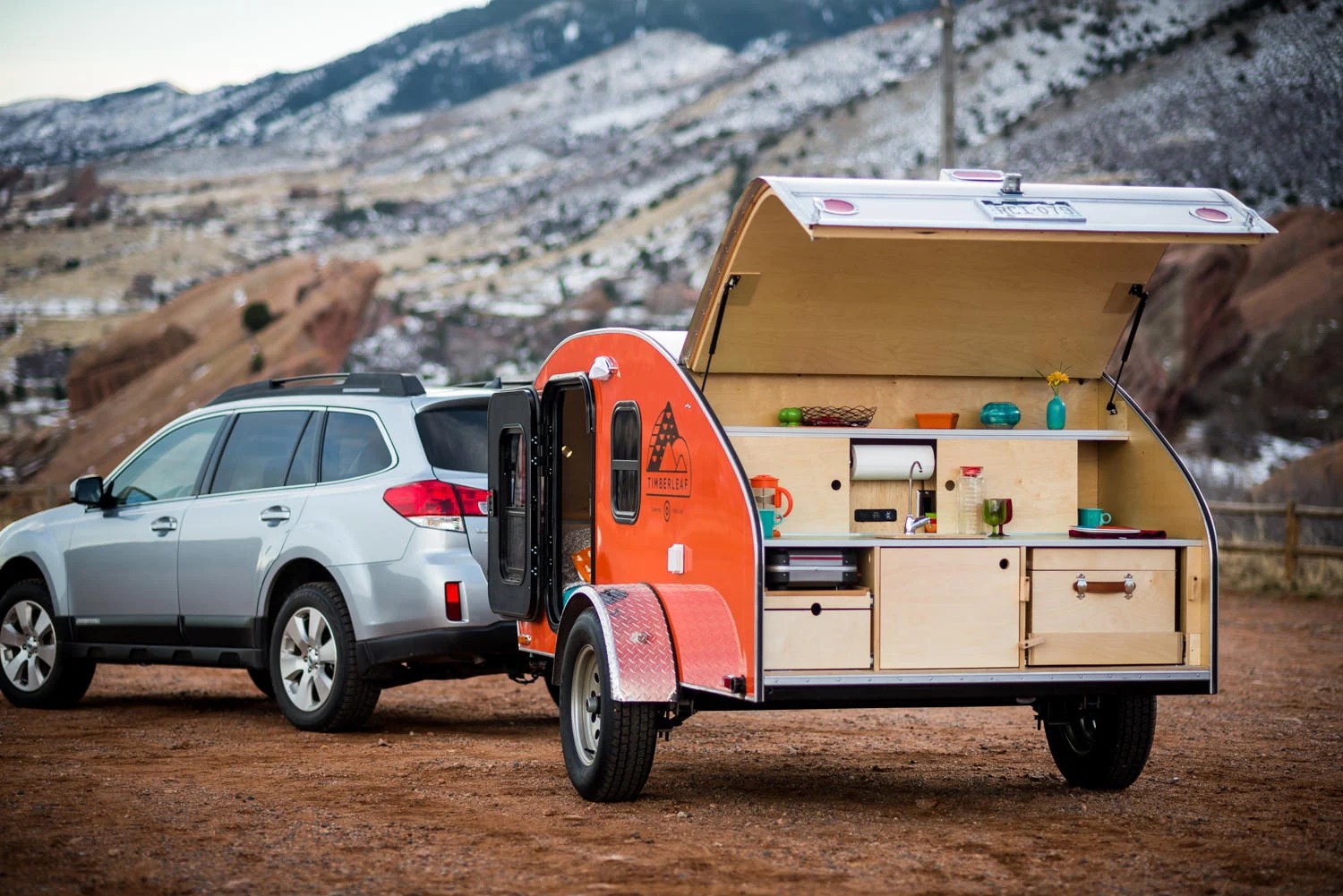 Timberleaf Teardrop Camper Trailer