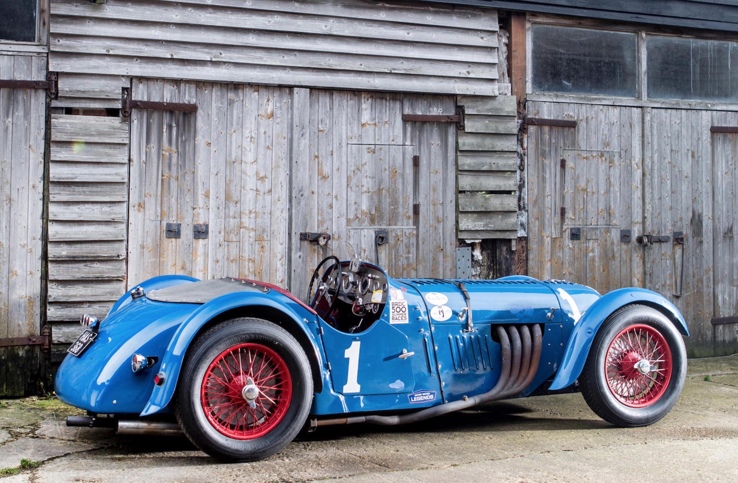 Rare Supercharged British Racer 1936 2Litre Alta Sports Car
