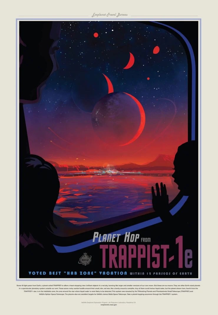 NASA Space Tourism Posters Free To Download & Print