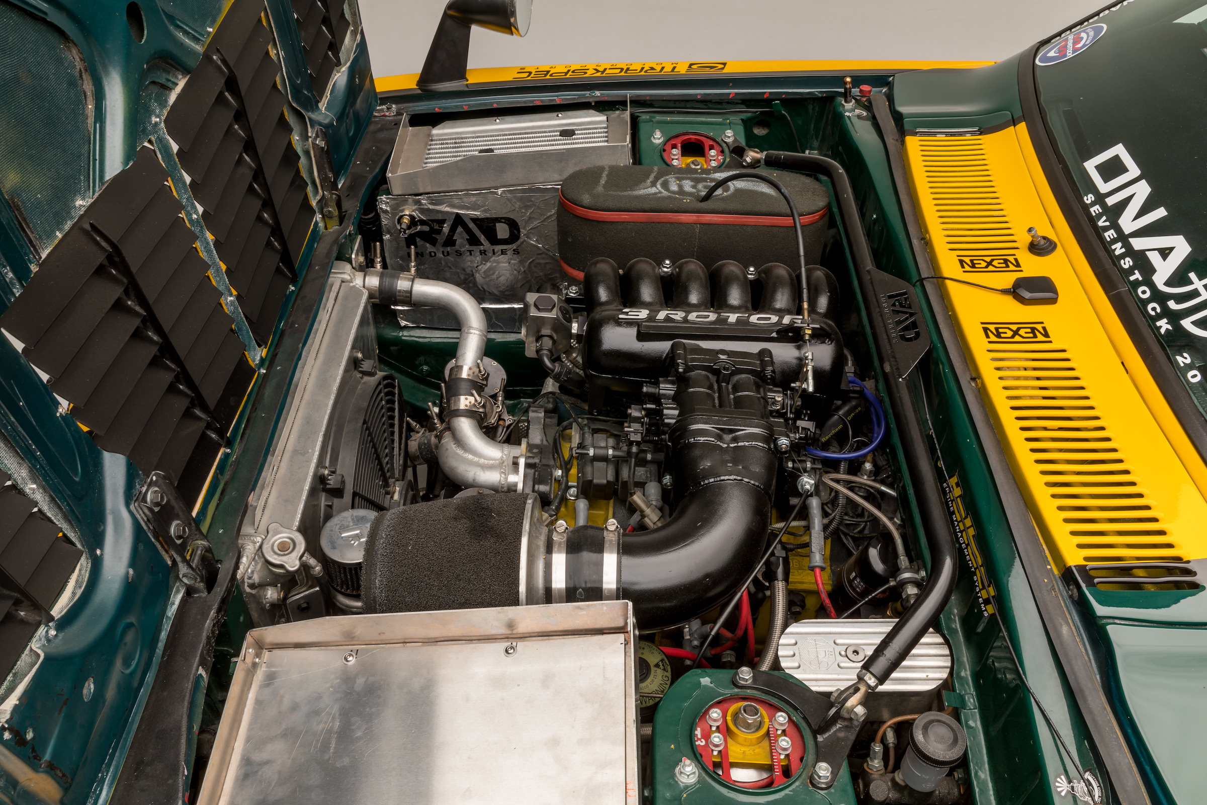 DNA Garage Mazda RX3 Race Car 400 bhp Triple Rotor