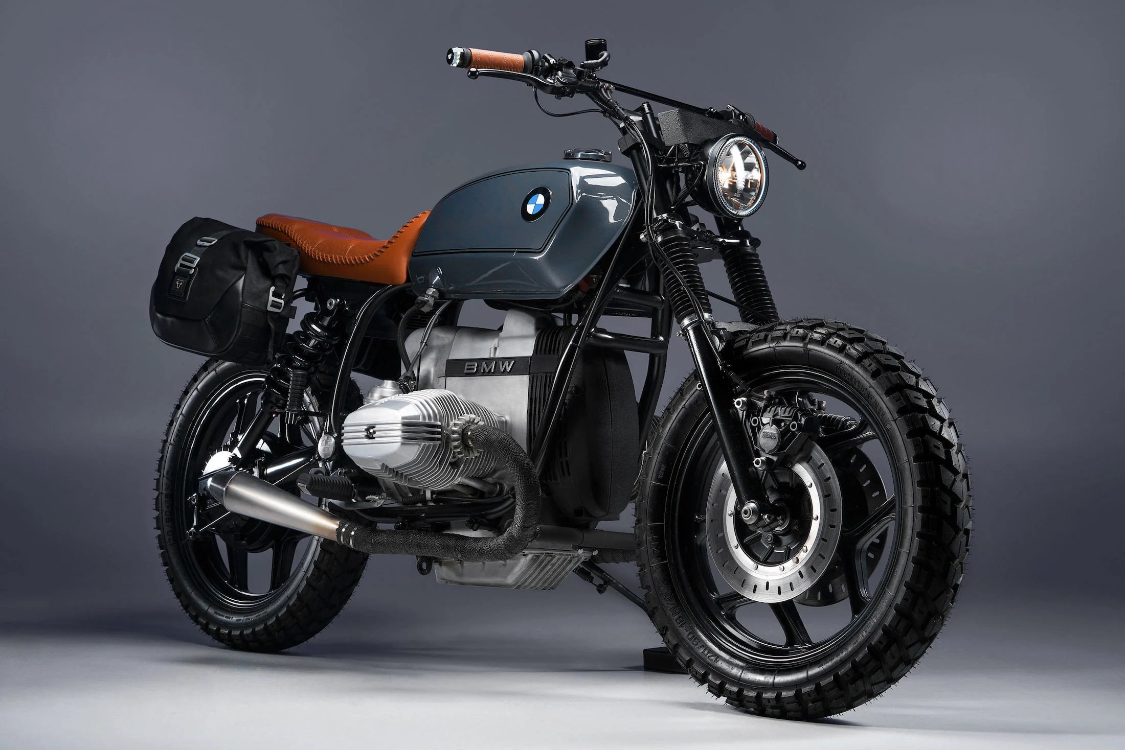 A Custom BMW R80 Scrambler From Monnom Customs