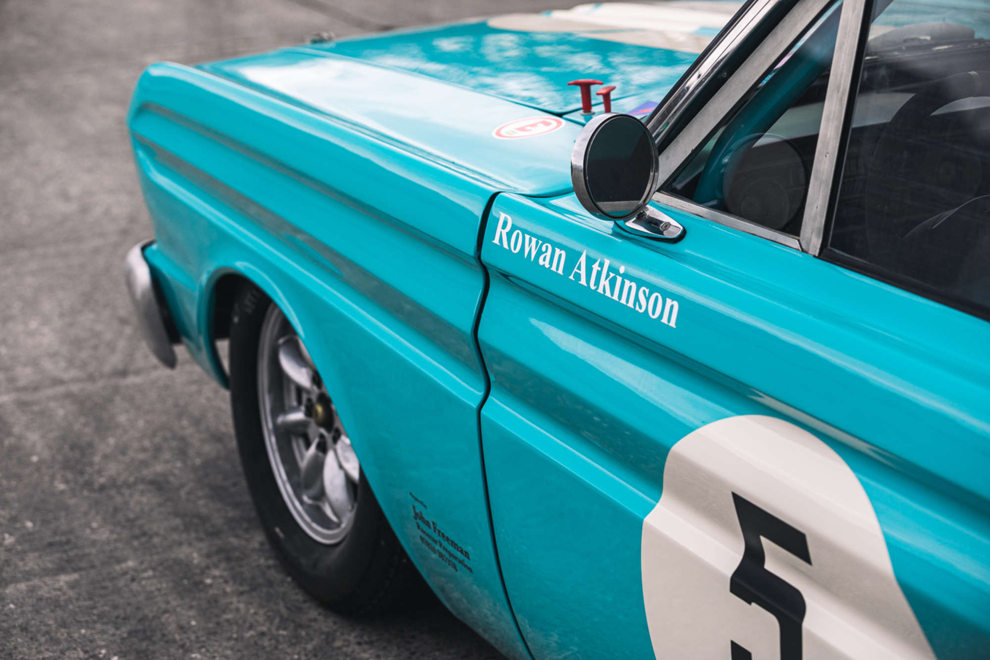 Rowan Atkinson's 1964 Ford Falcon Race Car Is For Sale 76,000 to