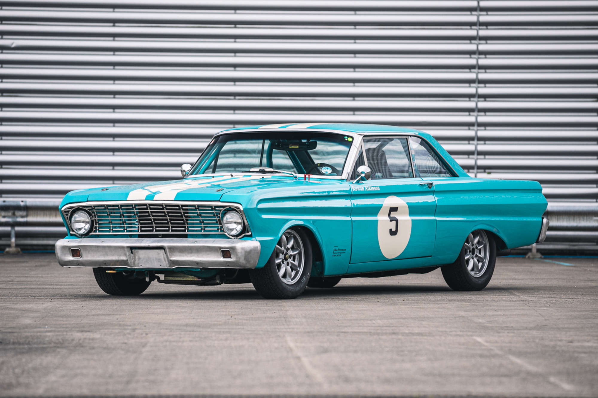 Rowan Atkinson's 1964 Ford Falcon Race Car Is For Sale 76,000 to