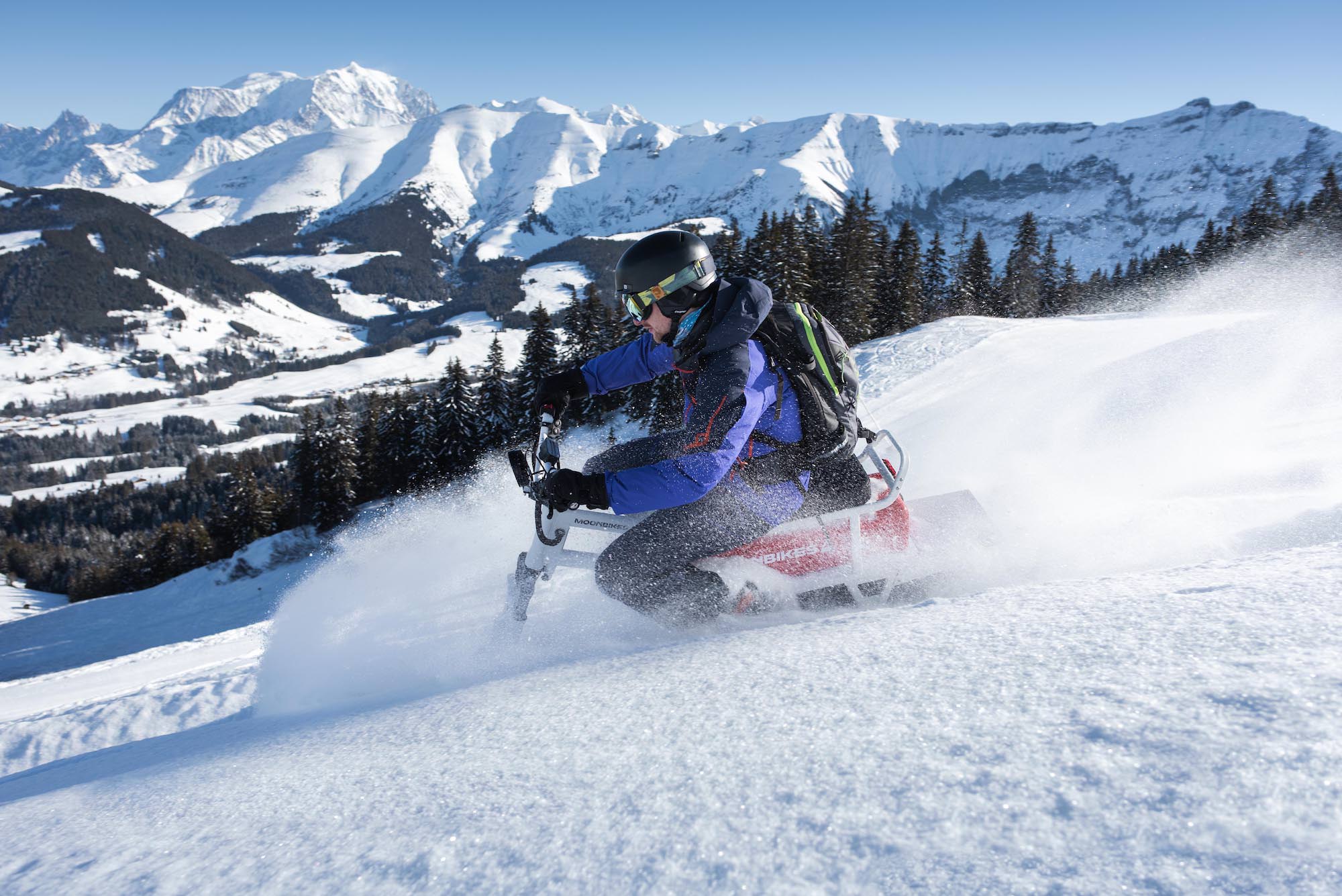 MoonBikes The World's First Electric Snow Bikes