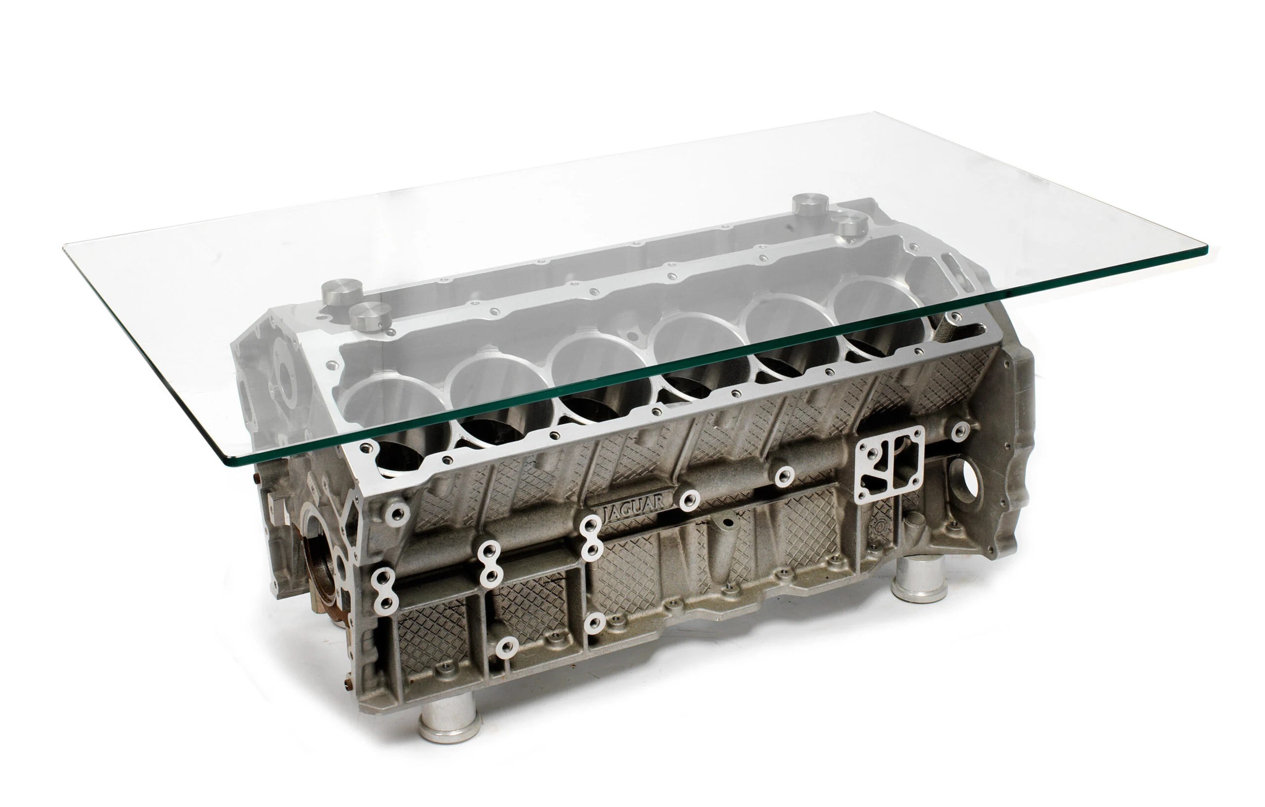 A Jaguar V12 Engine Block Coffee Table LaptrinhX