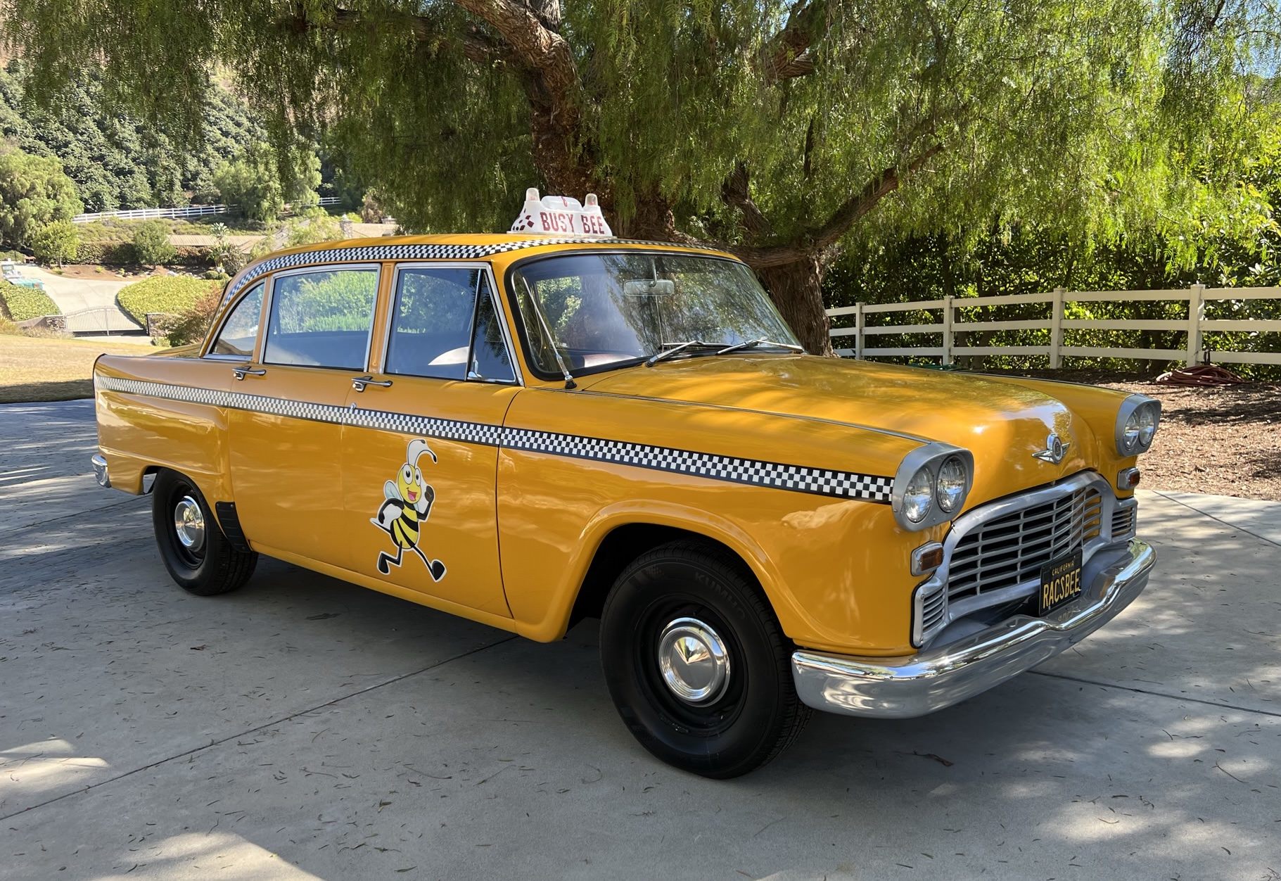 A Chevy V8Swapped 1969 Checker Marathon Taxi Cab
