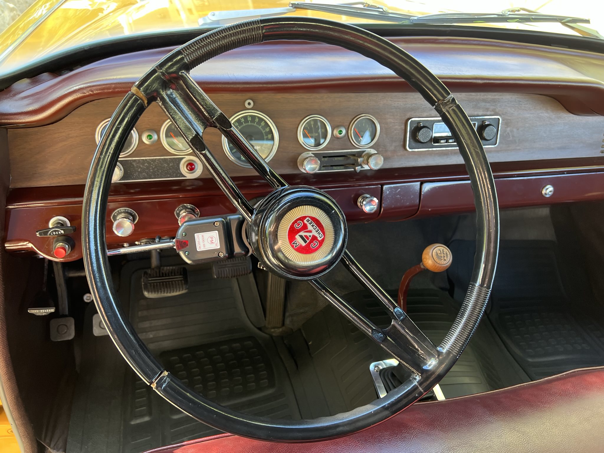 A Chevy V8Swapped 1969 Checker Marathon Taxi Cab