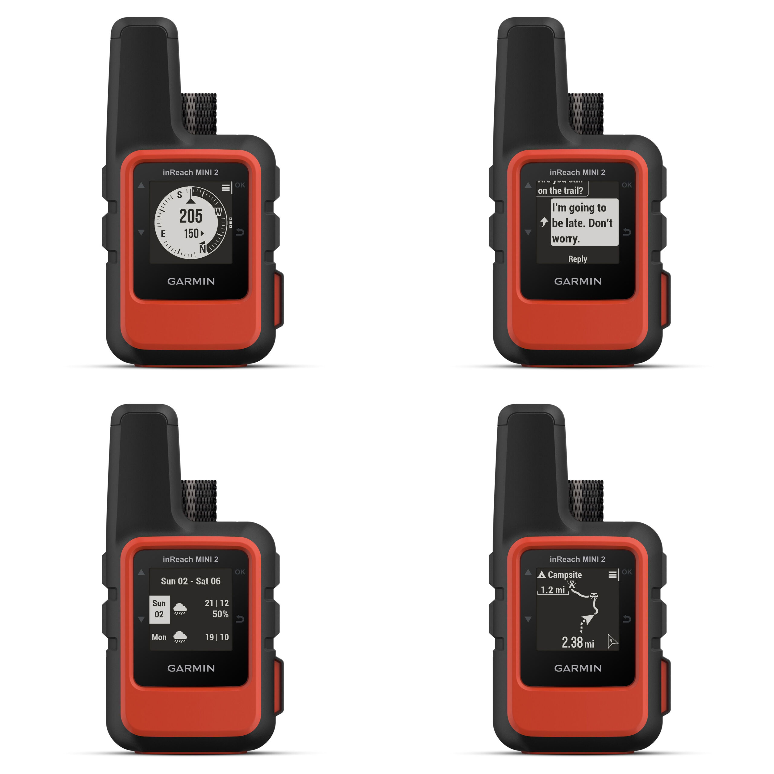 The Garmin InReach Mini 2 GPS + Emergency Communications