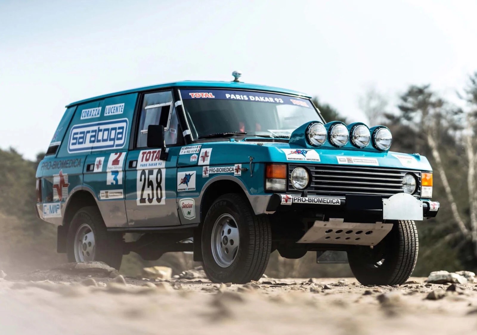 1991 Pharaohs' Rally Class Winner A Rally Raid Range Rover