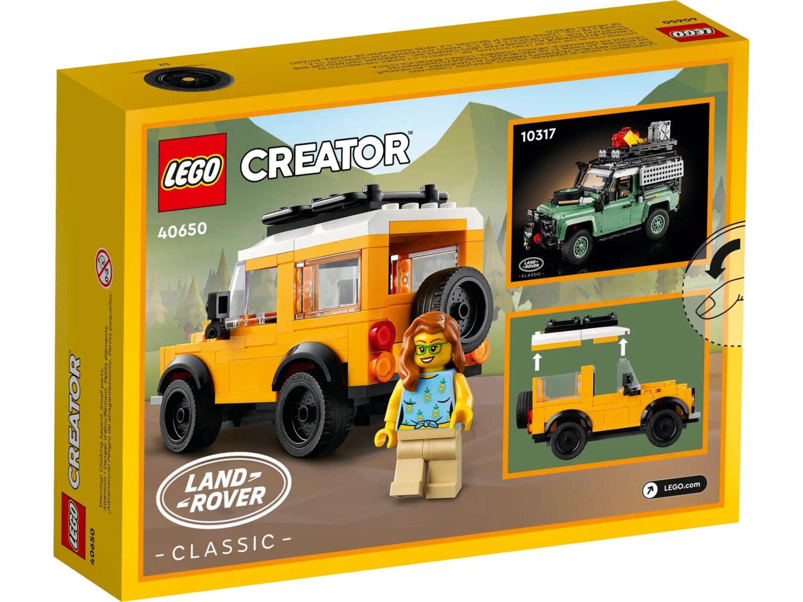 The New Lego Land Rover Classic Defender 14.99 USD