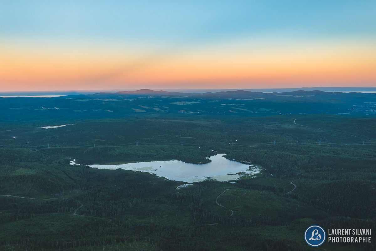 Mont du lac des cygnes dans le Parc national des GrandsJardins