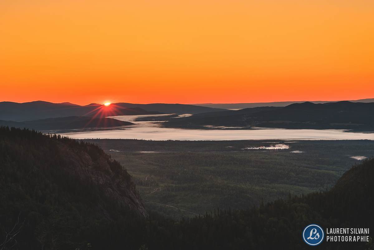 Mont du lac des cygnes dans le Parc national des GrandsJardins