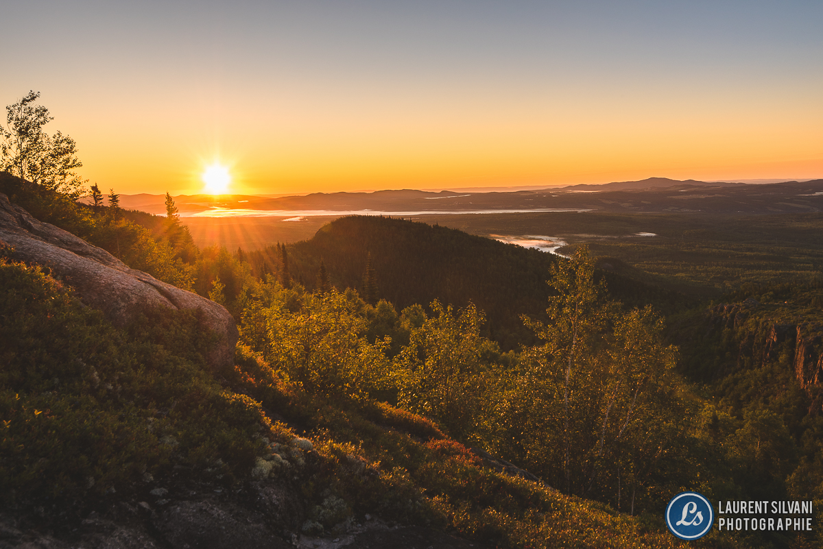 Sentier de la Chouenne dans le Parc national des GrandsJardins