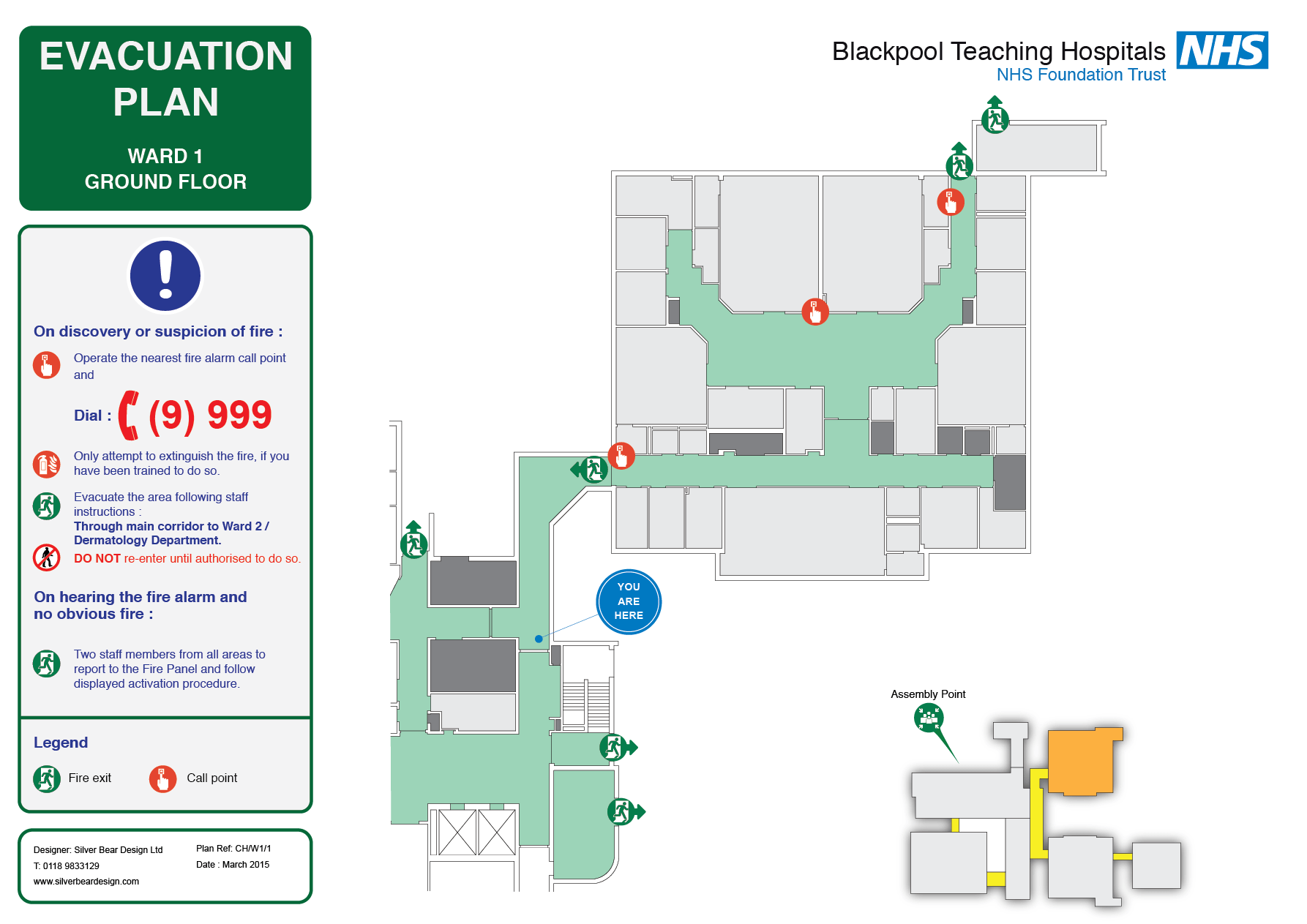 2D Evacuation Plans Silverbear Design