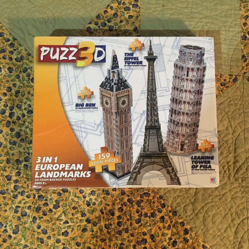 Silver Coconut » 3D Puzzle 3in1 European Landmarks 159 Pieces