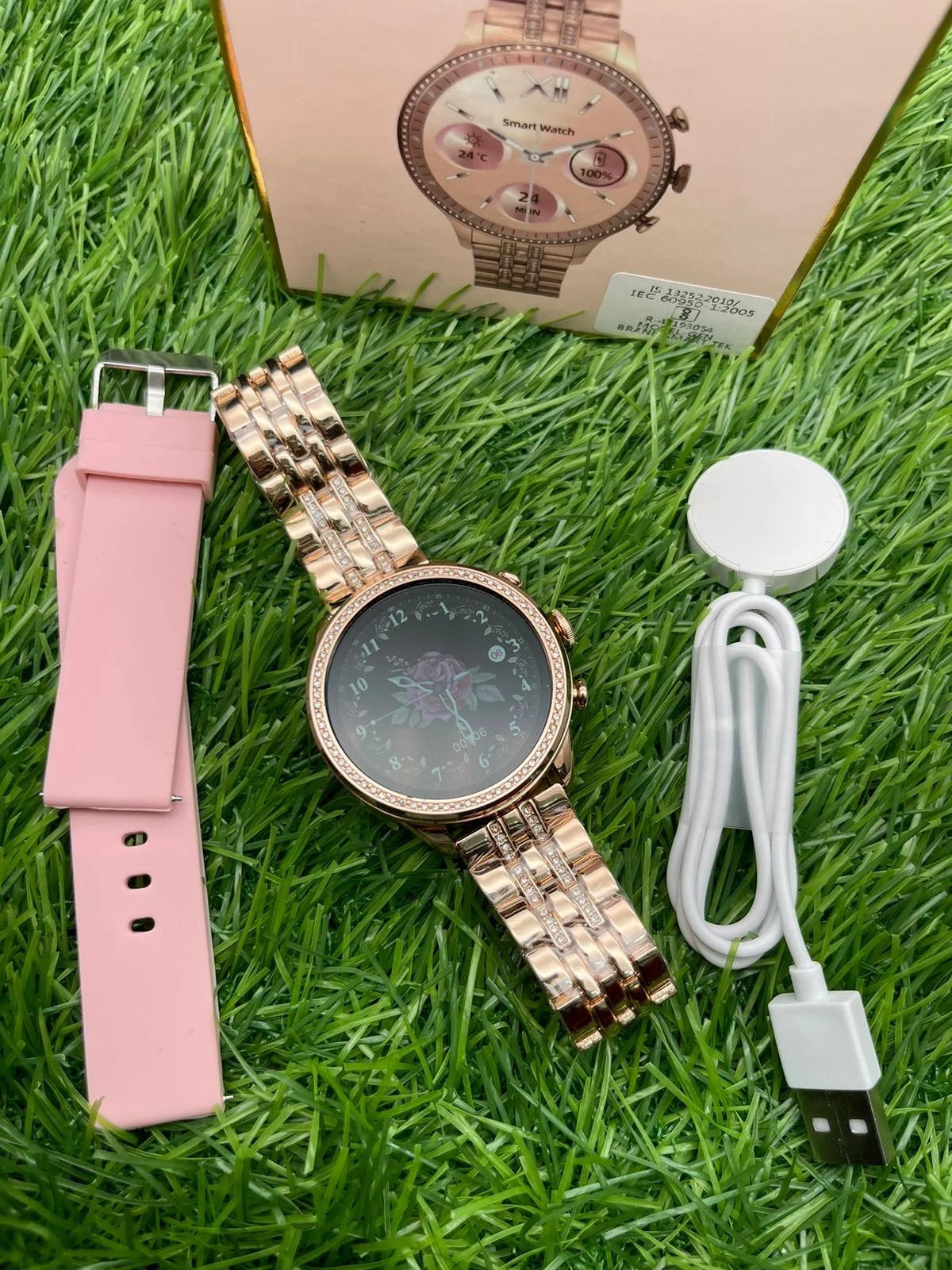 GEN 9 Smart Watch Wireless Charging SILVER COLLECTION