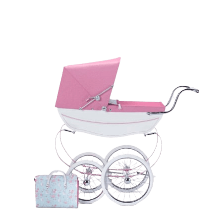 Silver Cross Dolls Pram - Handmade Doll Baby Strollers