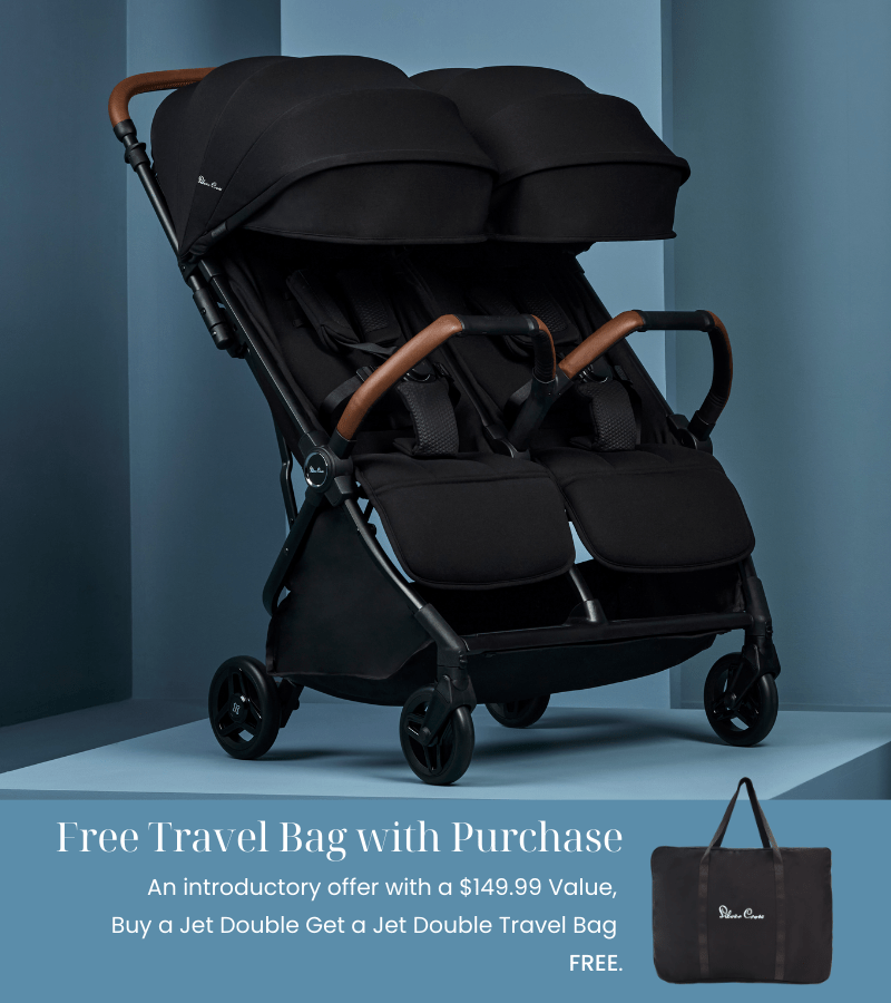 Silver Cross Jet Double Travel Stroller Award Winning Travel Stroller