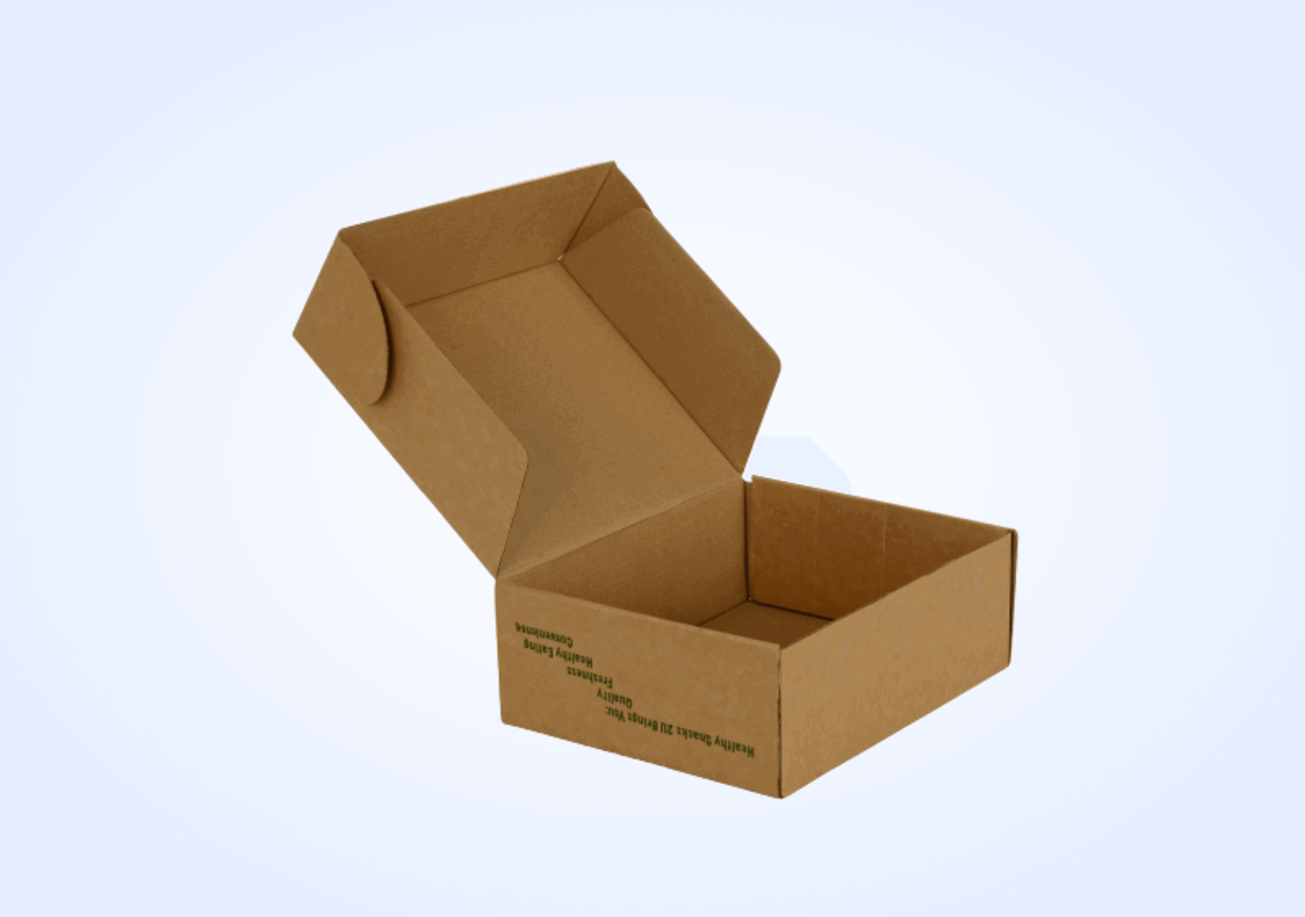 Custom Kraft Mailer Boxes Silver Edge Packaging