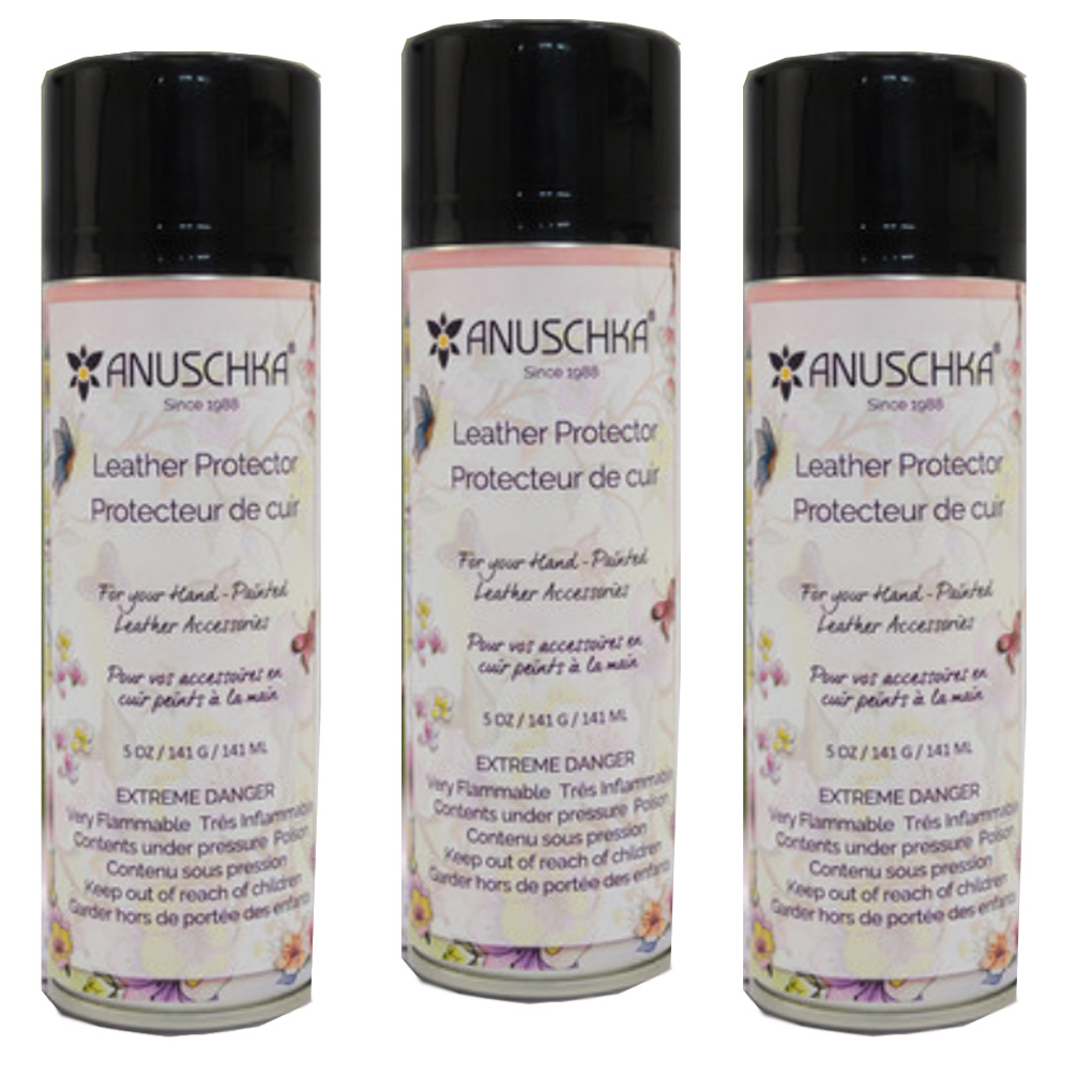 Anuschka Handbag Leather Protector Spray Pre Pack 3