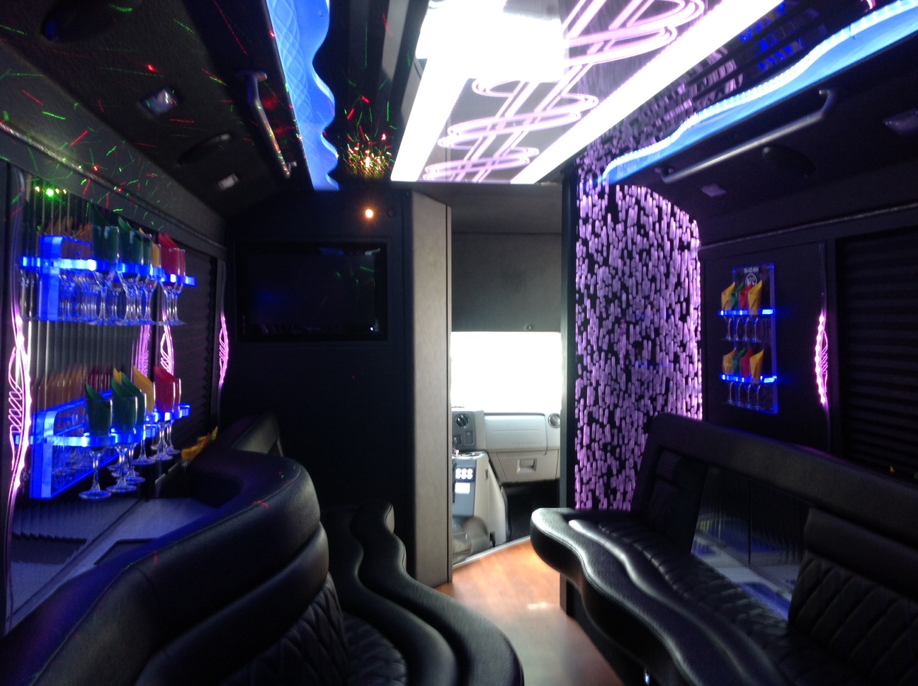 Party Bus Charlotte, NC Limo Bus Rentals SilverFox Limos