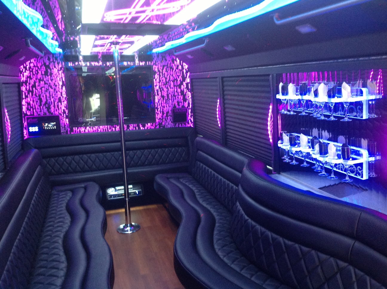 Party Bus Transportation Charlotte SilverFox Limos