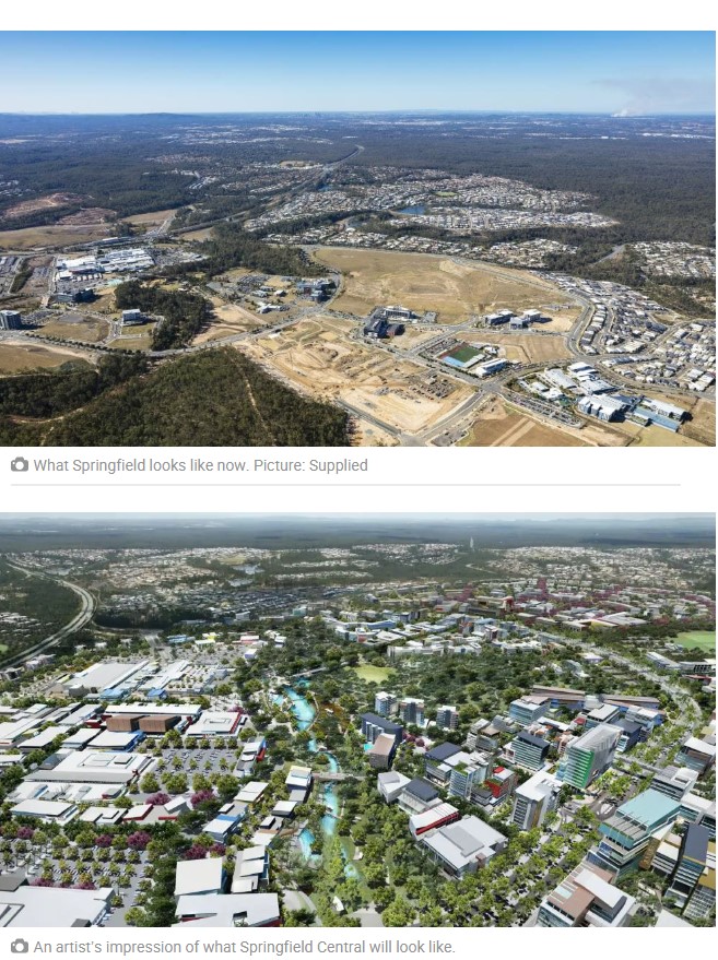 South East Queensland's Booming Population Hotspot Springfield