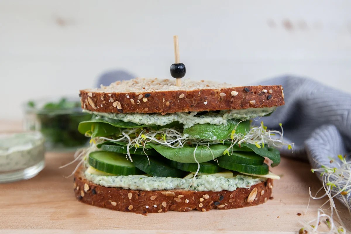4 Easy Healthy Sandwich Recipes on Sprouted Grain Bread