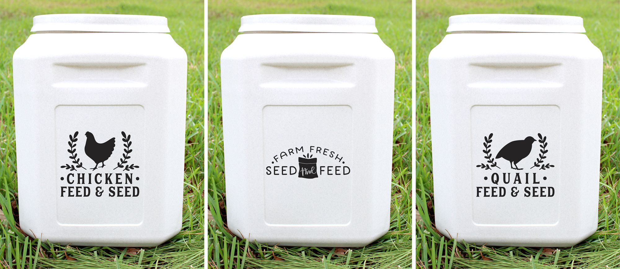 Rodent Proof Chicken Feed Storage Bins Silver Homestead