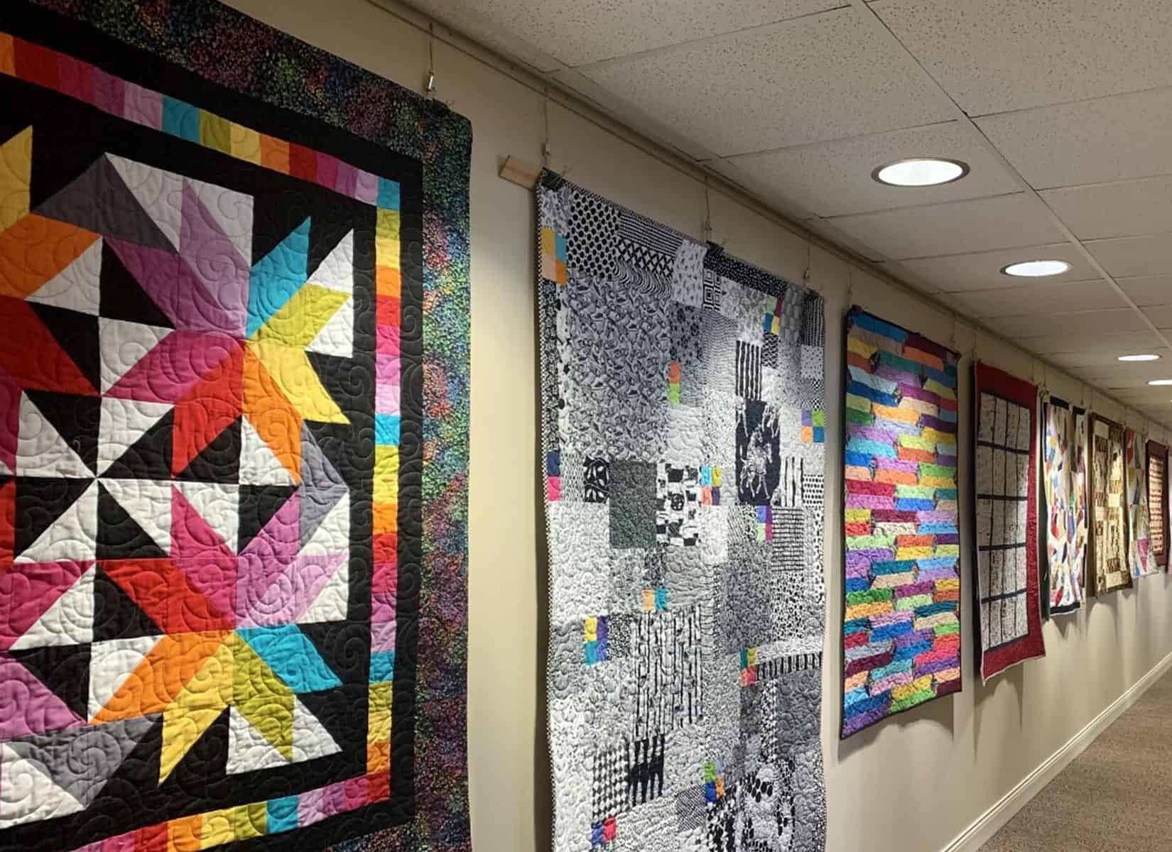 Gallery 100 Presents C.A.A.D.Y. Corner Quilters Exhibit Silver Maples