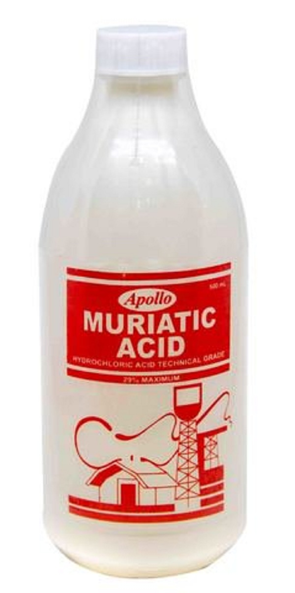 APOLLO MURIATIC ACID Silver Rose Hardware