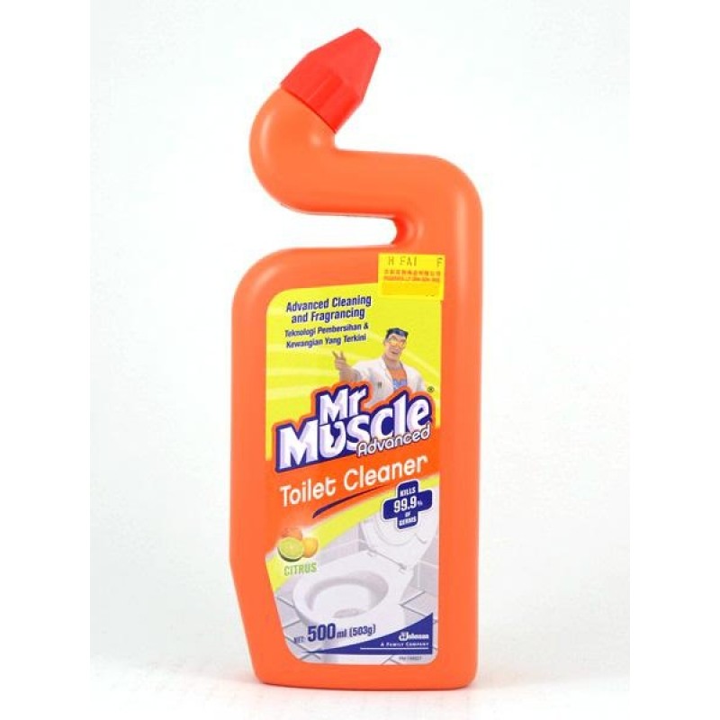 Mr. Muscle Toilet Cleaner (Citrus) Silver Rose Hardware